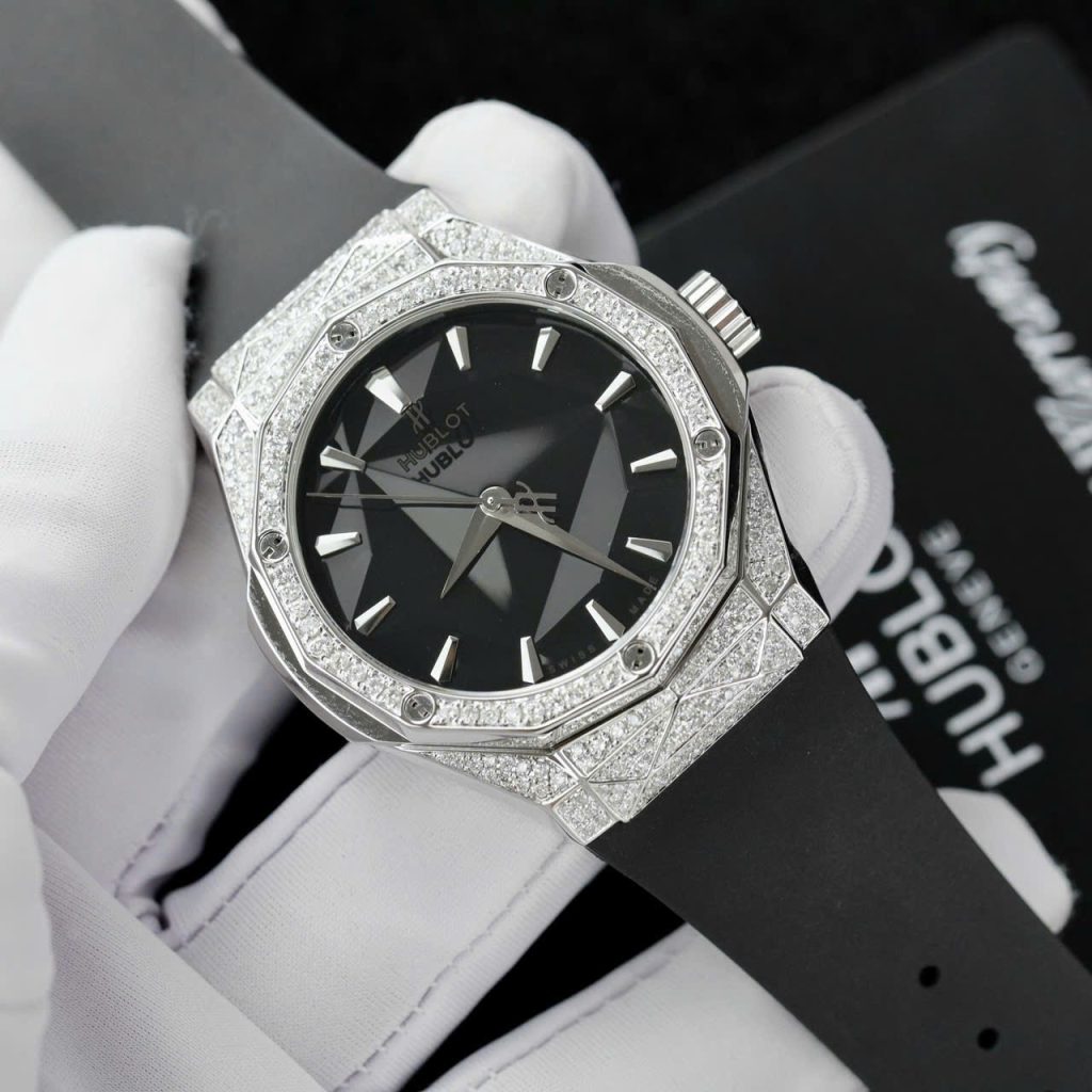 Hublot Orlinski Best Replica Watch Custom Moissanite Diamonds Hong Kong 40mm (2)