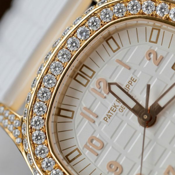 Patek Philippe 5067 Replica 11 Watch Gold Wrapped + Moissanite Diamonds Custom 35 (2)