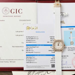 Patek Philippe 5067 Replica 11 Watch Gold Wrapped + Moissanite Diamonds Custom 35 (2)