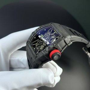 Richard Mille Best Replica Watch RM35-02 Black Carbon ZF Factory 44mm (2)