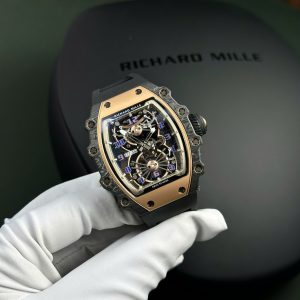 Richard Mille RM21-01 Tourbillon Aerodyne Replica Watch Rubber Strap 43x51mm (2)