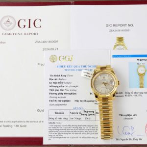 Rolex Day-Date Best Replica Watch Custom Gold Wrapped 175 Grams GM Factory 40mm (1)