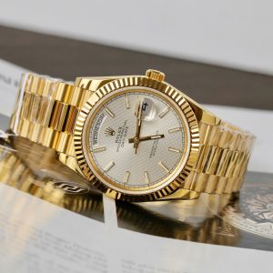 Rolex Day-Date Best Replica Watch Custom Gold Wrapped 175 Grams GM Factory 40mm (1)