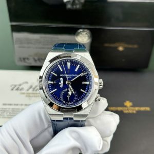 Vacheron Constantin Replica Watches Overseas Dual Time 7900V Blue Dial PZ Factory 41mm (2)