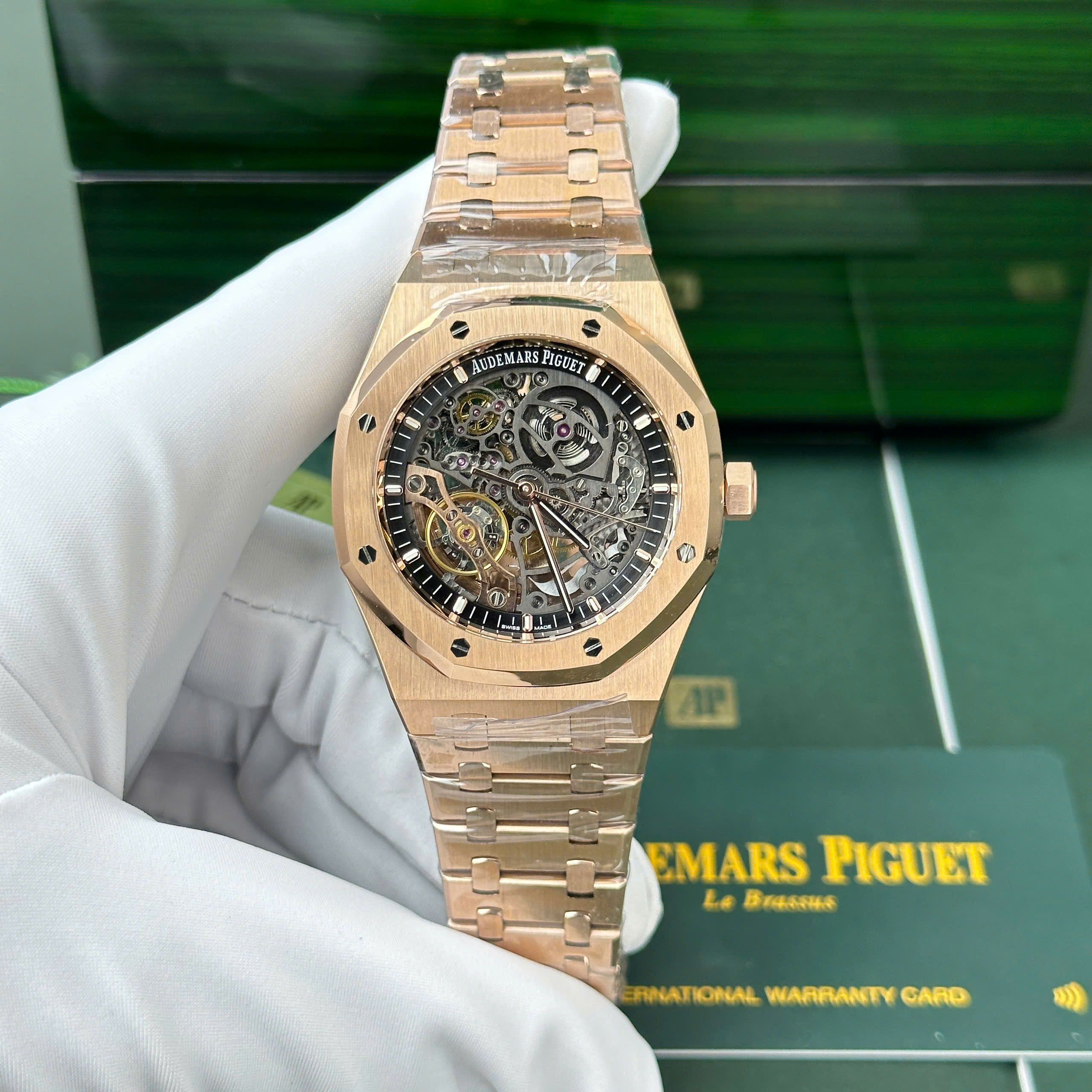 Audemars Piguet Royal Oak 15407 Replica 11 Watch Skeleton Dial THB Factory 41mm (2)