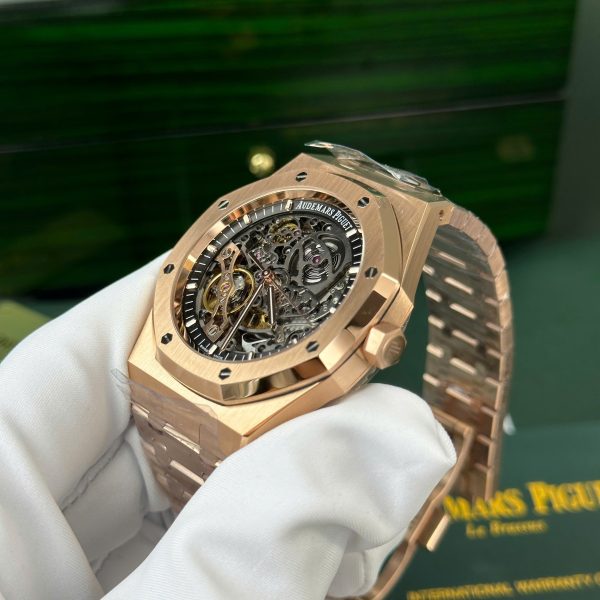 Audemars Piguet Royal Oak 15407 Replica 11 Watch Skeleton Dial THB Factory 41mm (2)