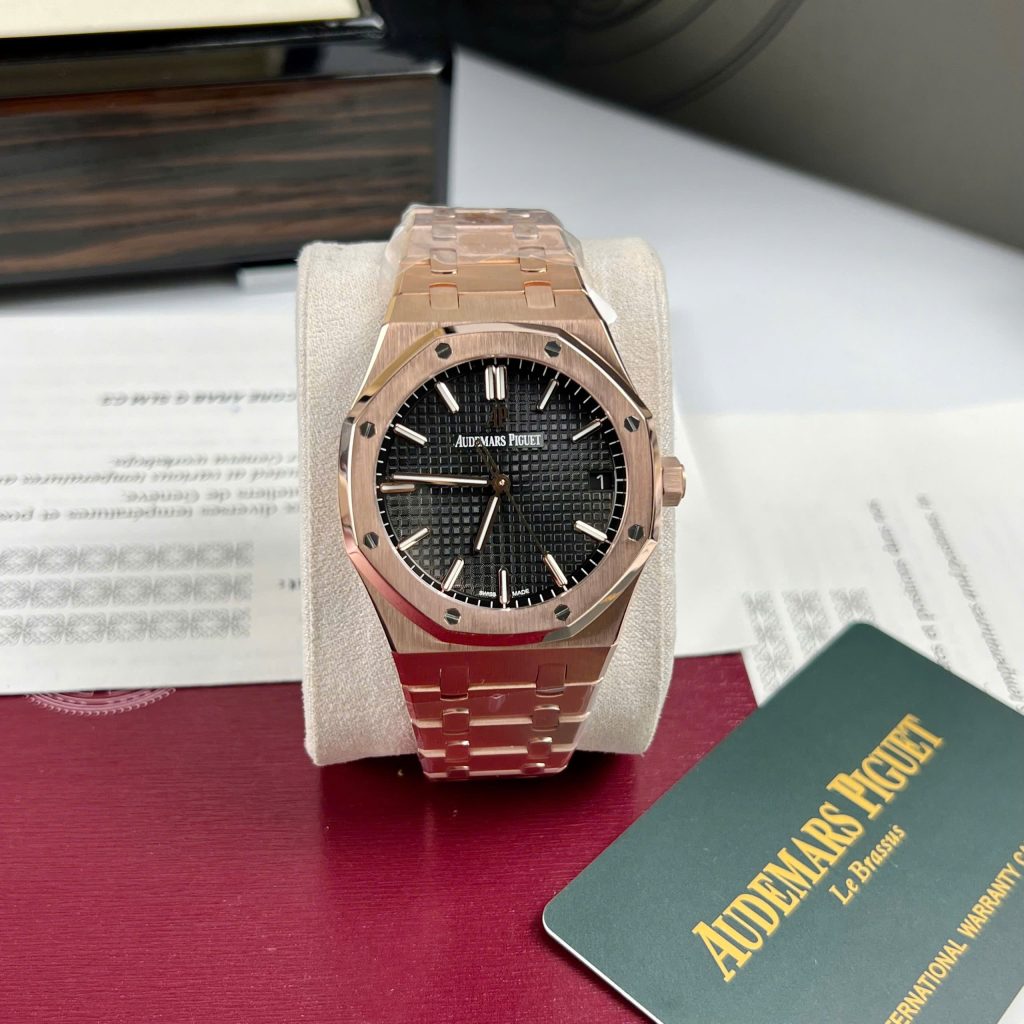 Audemars Piguet Royal Oak 15500OR Best Replica Watch Gold Wrapped APS Factory 41mm (2)