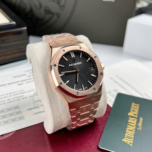 Audemars Piguet Royal Oak 15500OR Best Replica Watch Gold Wrapped APS Factory 41mm (2)