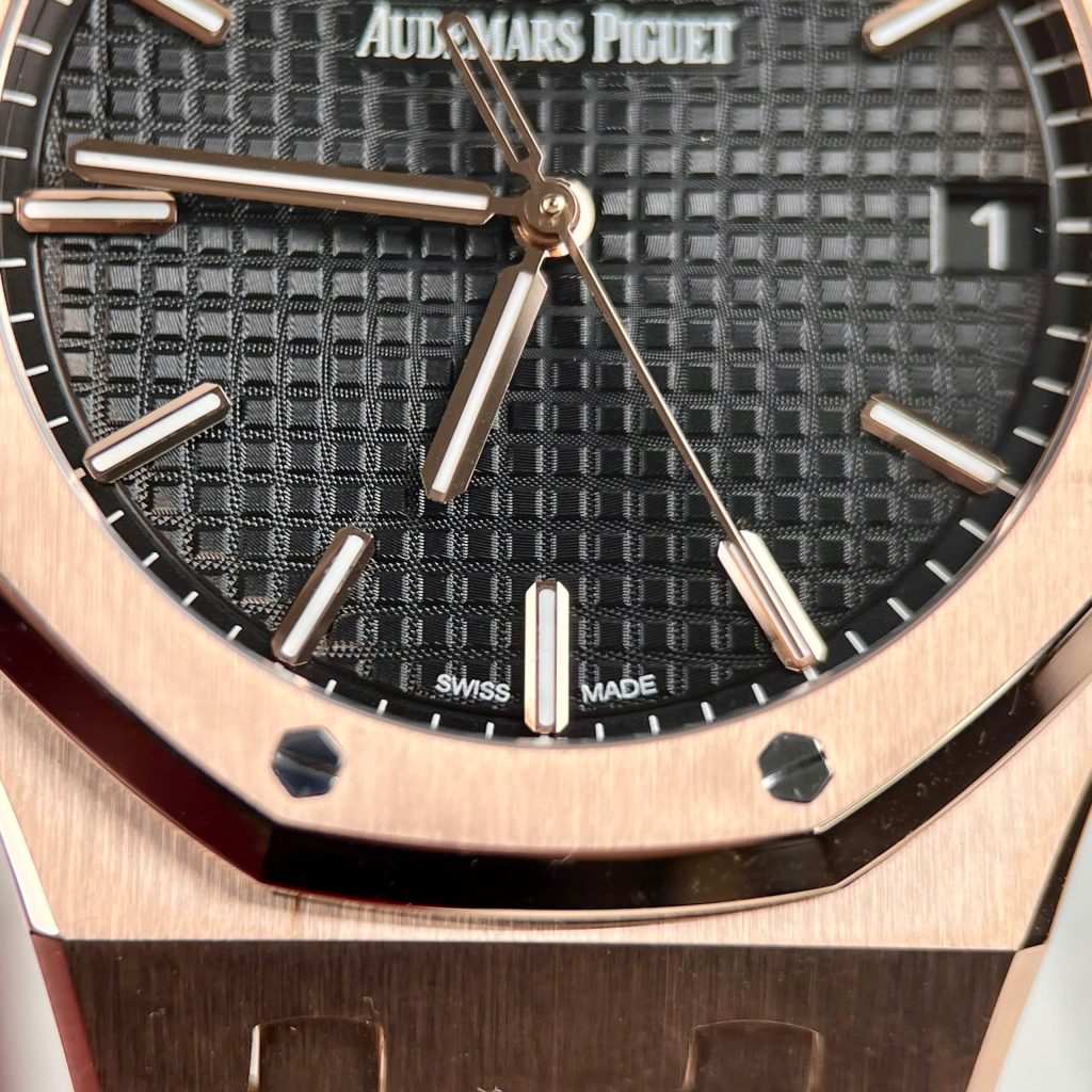 Audemars Piguet Royal Oak 15500OR Best Replica Watch Gold Wrapped APS Factory 41mm (2)