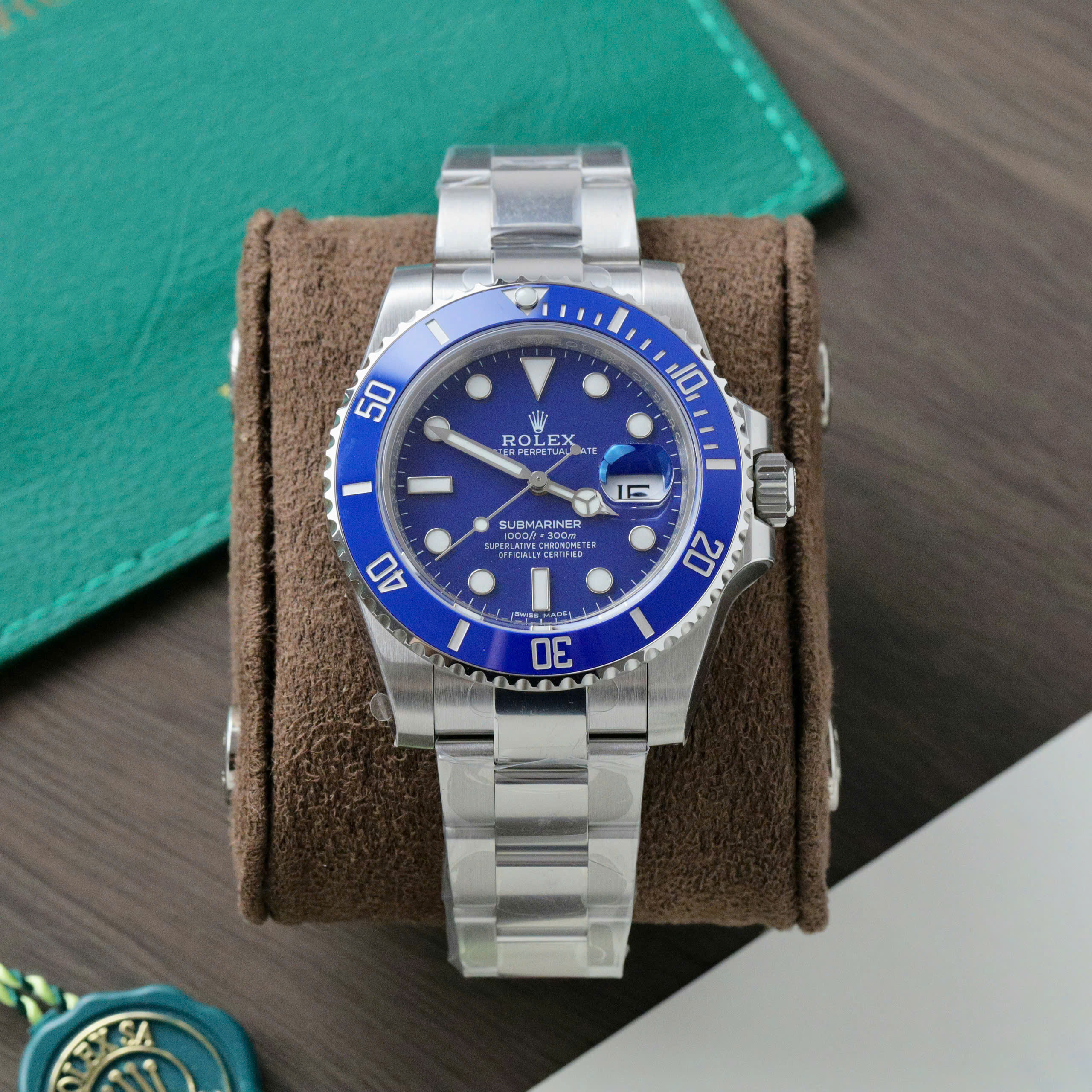 Rolex Submariner Best Replica Watch Blue Dial VS Factory 41mm (2)