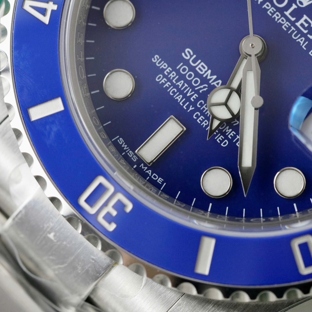 Rolex Submariner Best Replica Watch Blue Dial VS Factory 41mm (2)